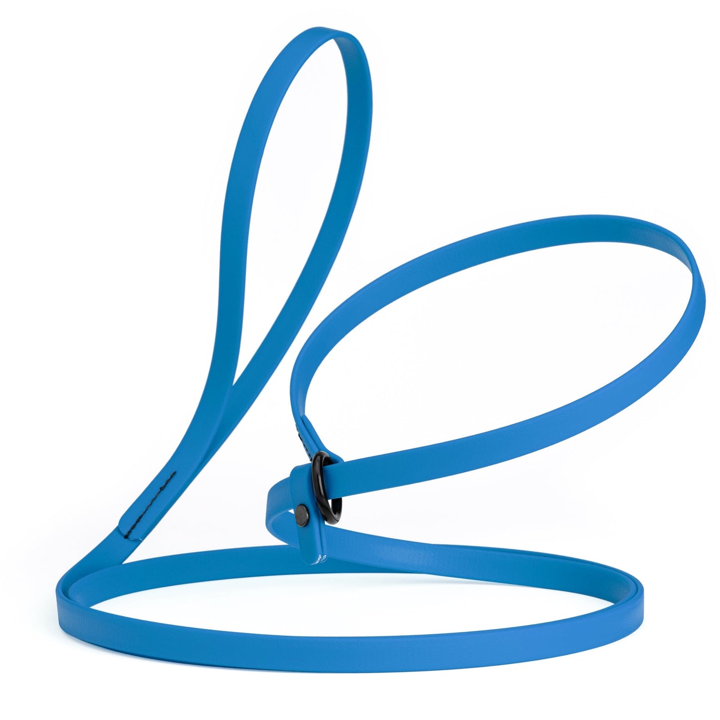 Biothane Slip Lead for Dogs, 5FT and 7FT Cerulean Blue 7' 1 2" Dog Leashes Dogline