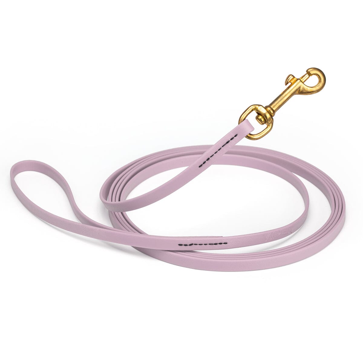 Viper Biothane Long Line 15 ft Lead with Brass Hardware Pastel Purple 3 8" Dog Leashes Dogline