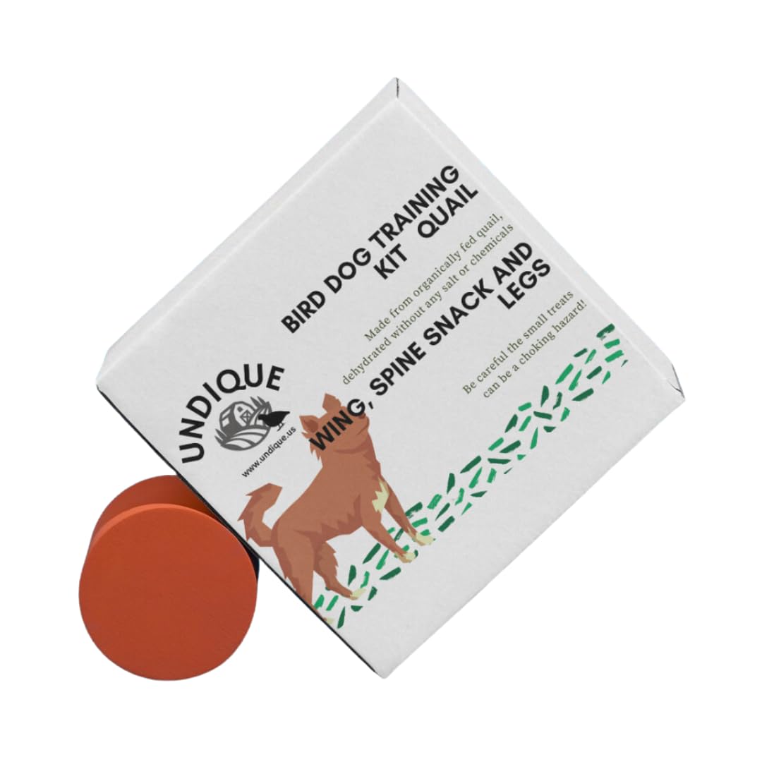 Quail Wing Dog Training Kit - Nutritious Dog Treats and Quail Wing for Effective Dog Training Sessions - Reinforce Positive Behaviors with Training Treats - Not Suitable for Small Breeds Dog Treats Quailz.com by Undique LLC