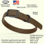 Dogline Biothane Waterproof Dog Collar with Black Hardware - Size S (12 to 15 inches) Dog Collars Dogline