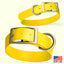 Viper Biothane Waterproof Dog Collar - Brass Hardware - 1.5in Wide, Size L (16 to 20 inches) Dog Collars Dogline