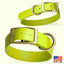 Viper Biothane Waterproof Dog Collar - Brass Hardware - Size L (18 to 22 inches) Dog Collars Dogline