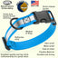 Dogline Biothane Reflective Dog Collar with Quick Release Buckle Dog Collars Dogline