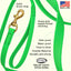 Viper Biothane Long Line 15 ft Lead with Brass Hardware Dog Leashes Dogline