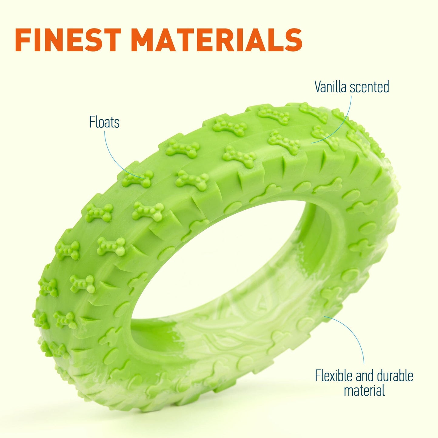 Rubber Tire Toy Dog Toys Dogline