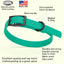 Dogline Biothane Waterproof Dog Collar with Black Hardware - Size XS (9 to 12 inches) Dog Collars Dogline
