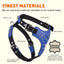 Leather + Nylon Spiked Dog Harness Dog Harnesses Dogline