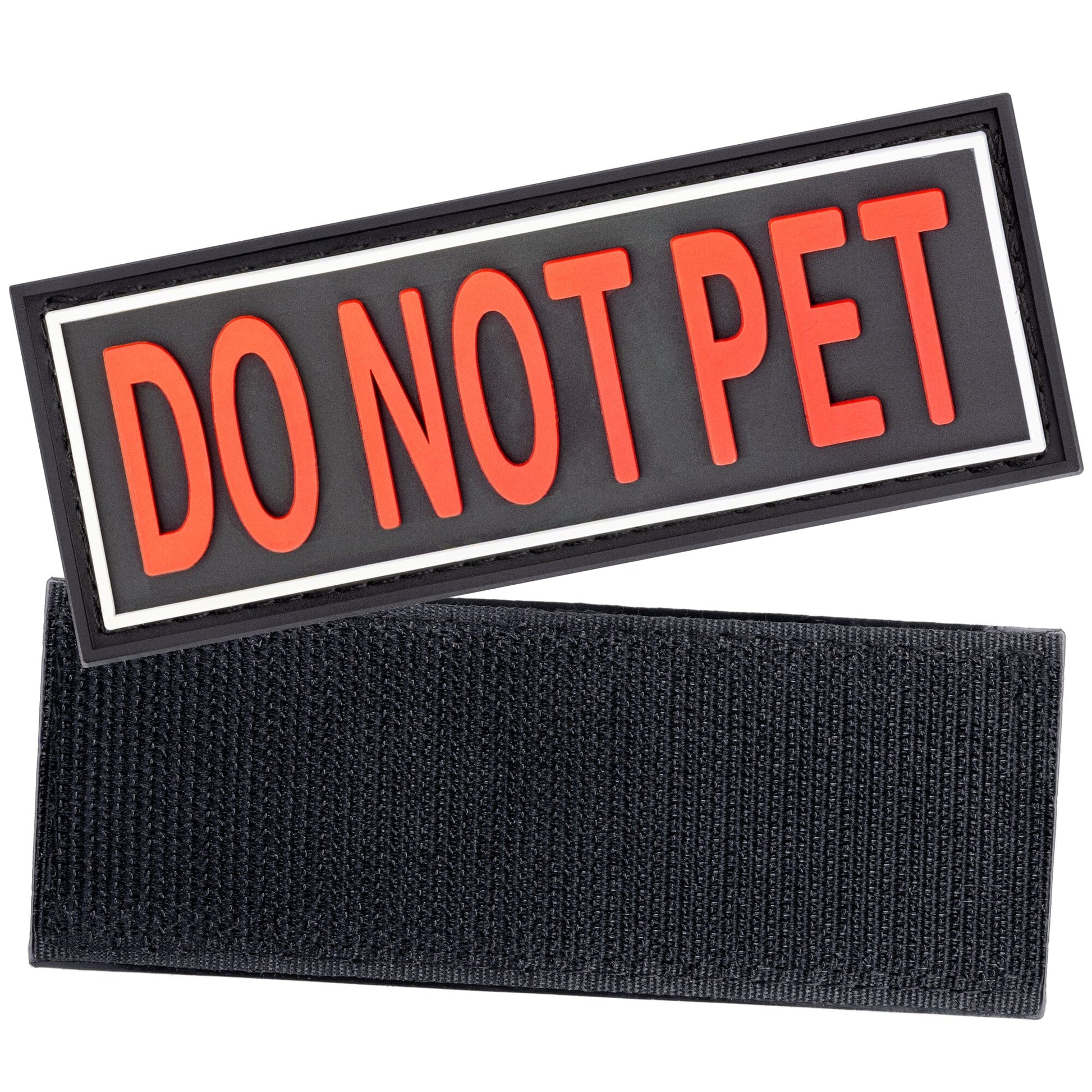 Dogline 3D Rubber Removable Patches for Dog Harness and Vest Dog Patches Dogline