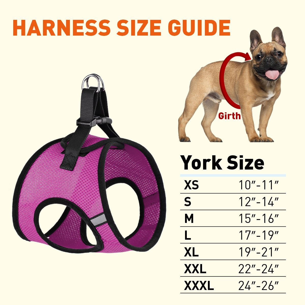 York Mesh Dog Harness Dog Harnesses Dogline