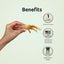Freezbone Whole Chicken Feet Dental Treats for Dogs - Human Grade - Single Ingredient Dog Treats Freezbone