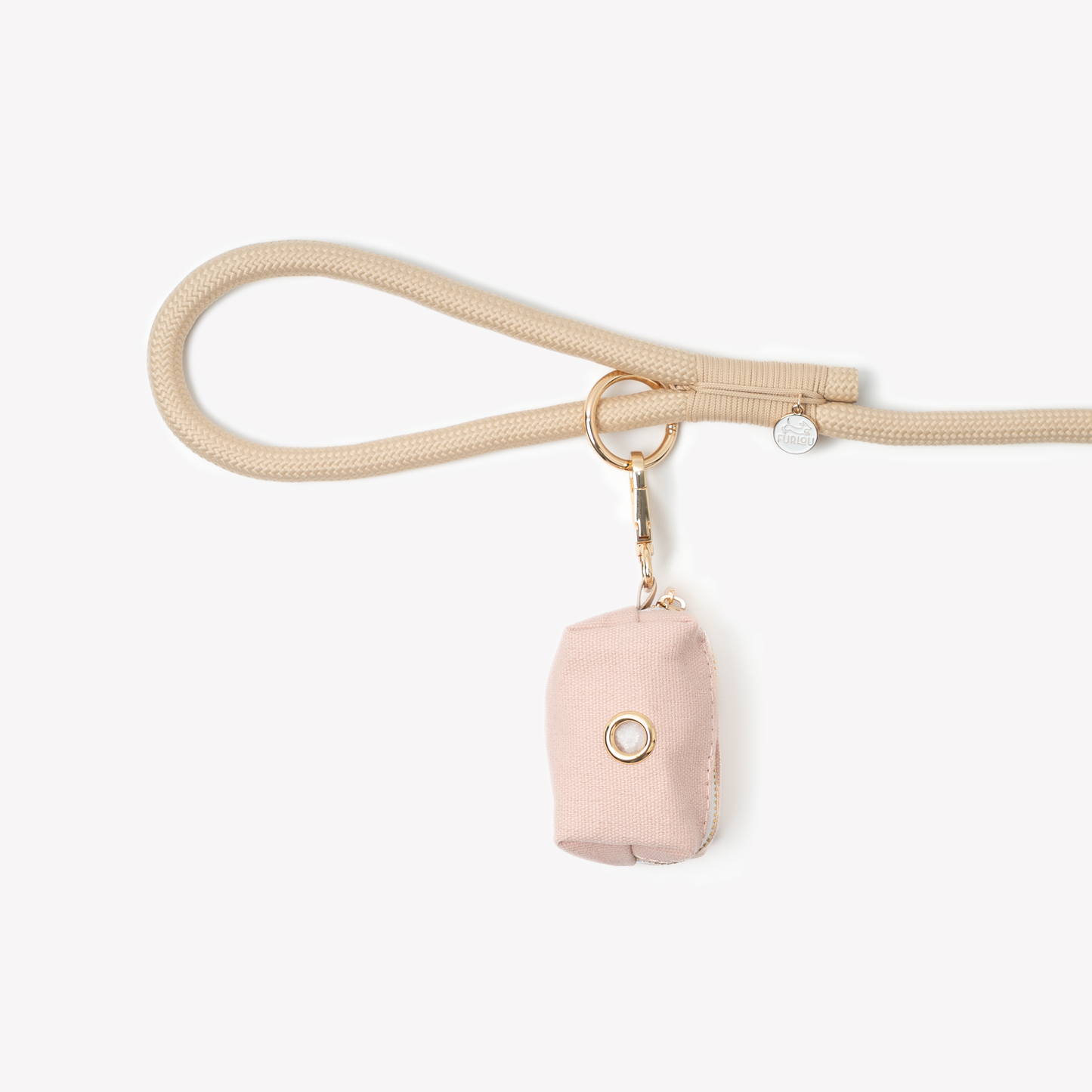 'Baby Pink' - Poop Bag Holder Poop Bag Holder FURLOU