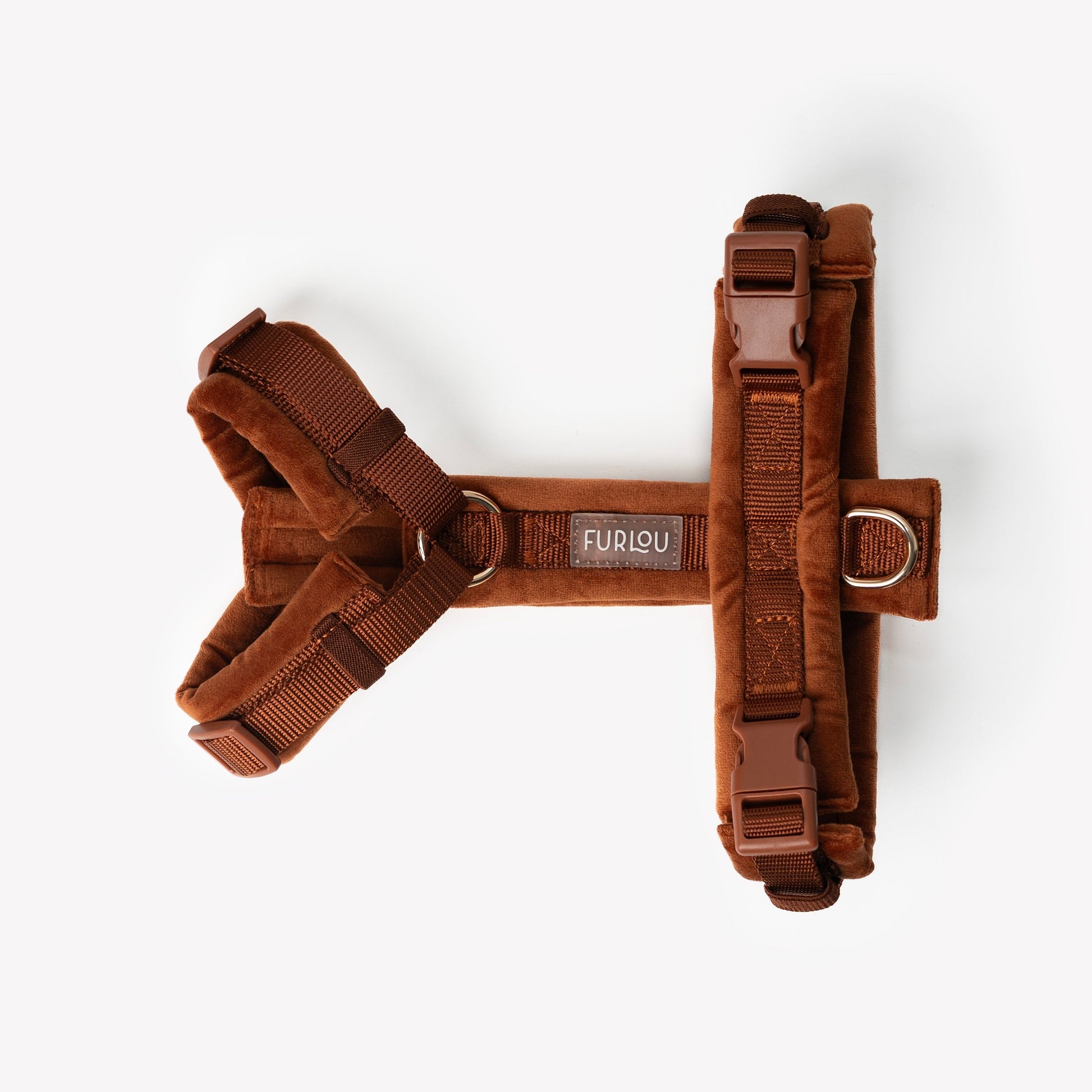 Clay - Velvet Dog Harness Velvet Harness FURLOU