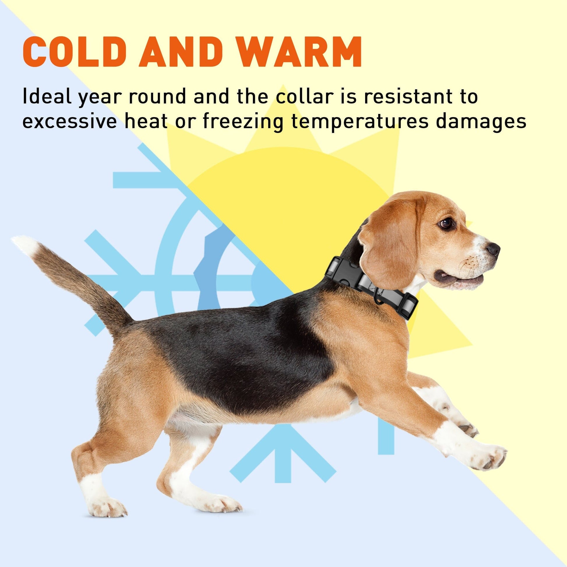 Dogline Biothane Reflective Dog Collar with Quick Release Buckle Dog Collars Dogline