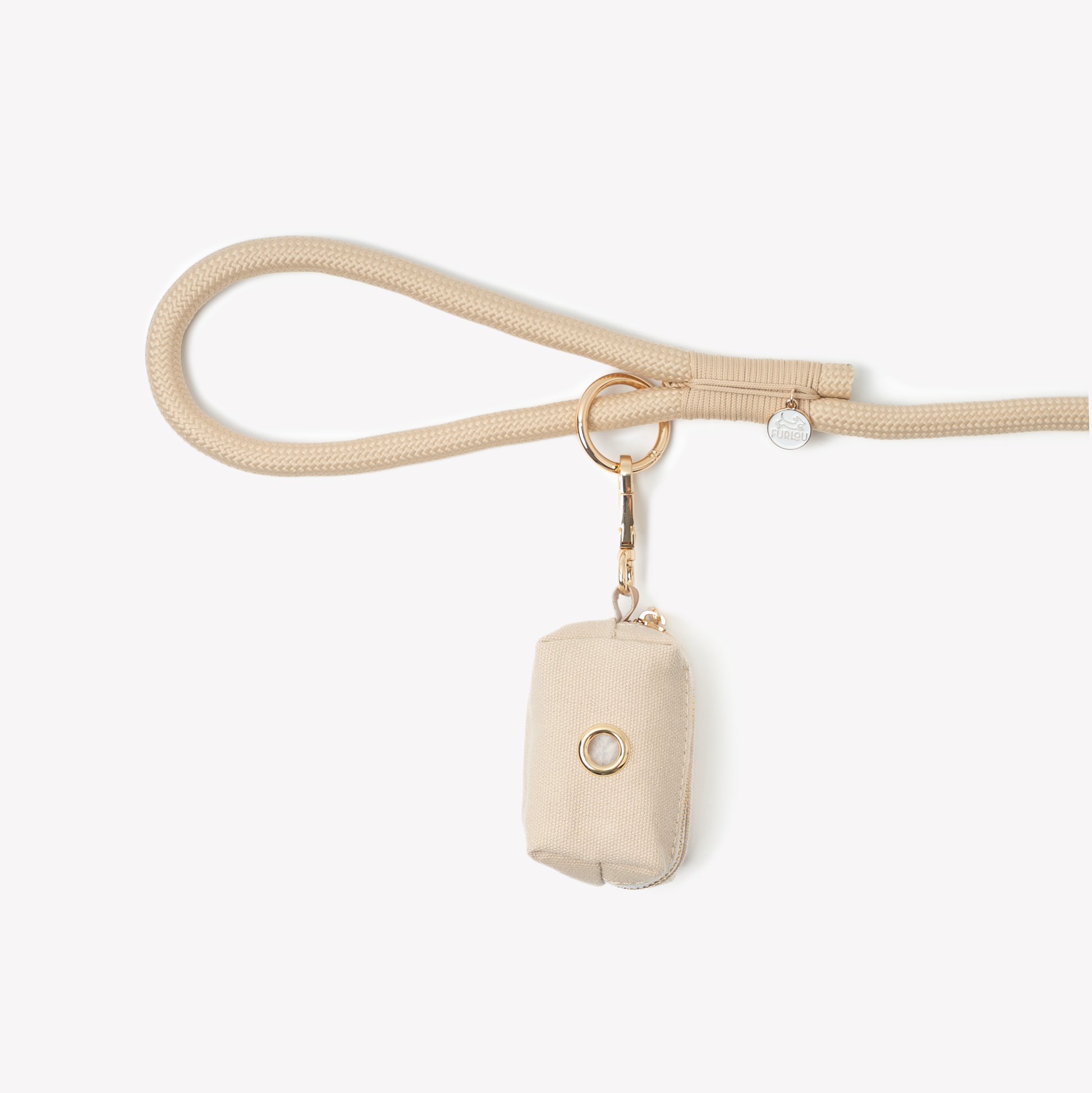 'Tan' - Poop Bag Holder Poop Bag Holder FURLOU