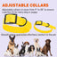 Dogline Biothane Waterproof Dog Collar with Black Hardware - Size L (18 to 22 inches) Dog Collars Dogline