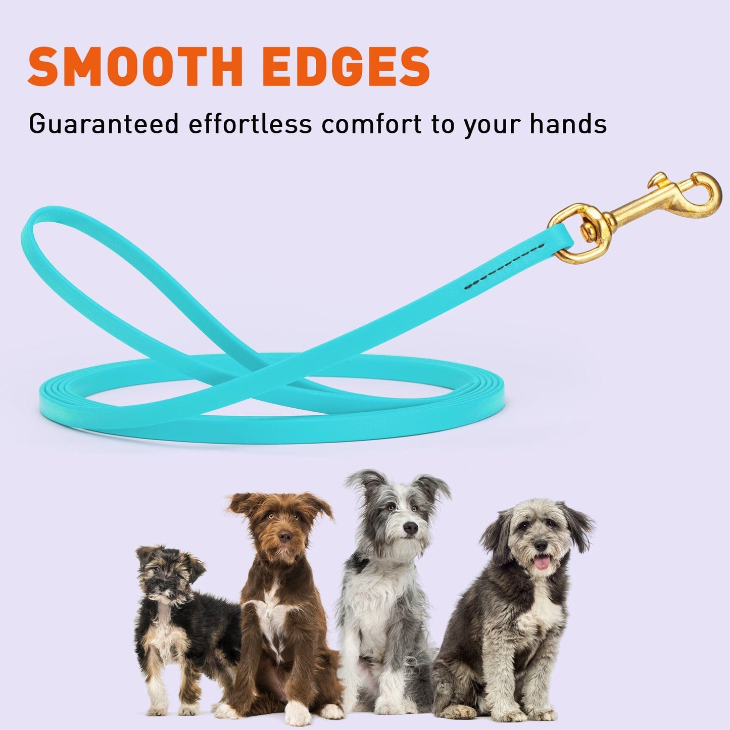 Biothane Working Dog Lead 20ft - Long Line Collection Leashes, Biothane Dog Leads Dogline
