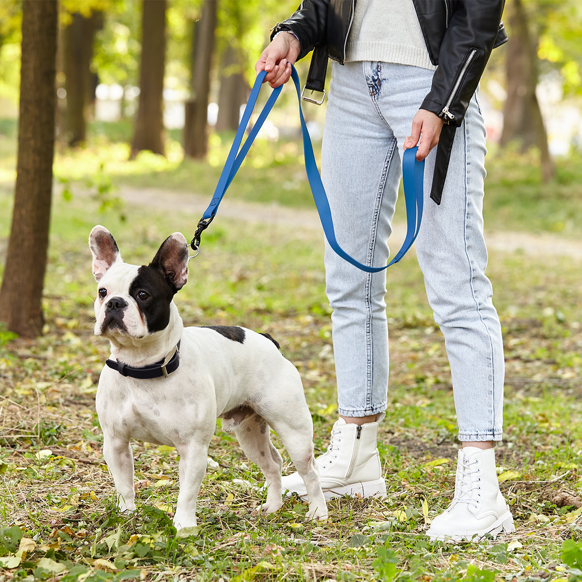 Biothane Waterproof Multi-Handle Dog Leash Dog Leashes Dogline