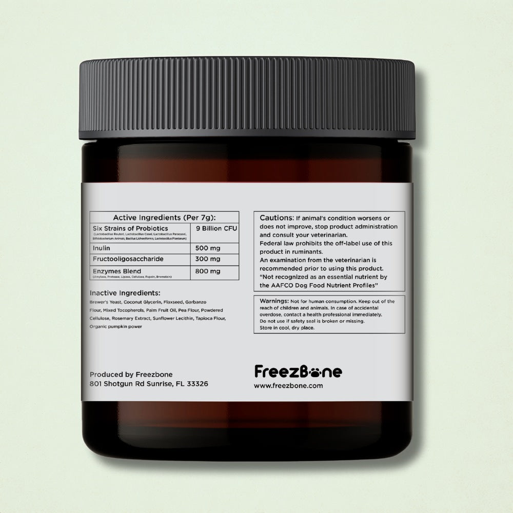 Probiotic Chews (90 Chews) Freezbone