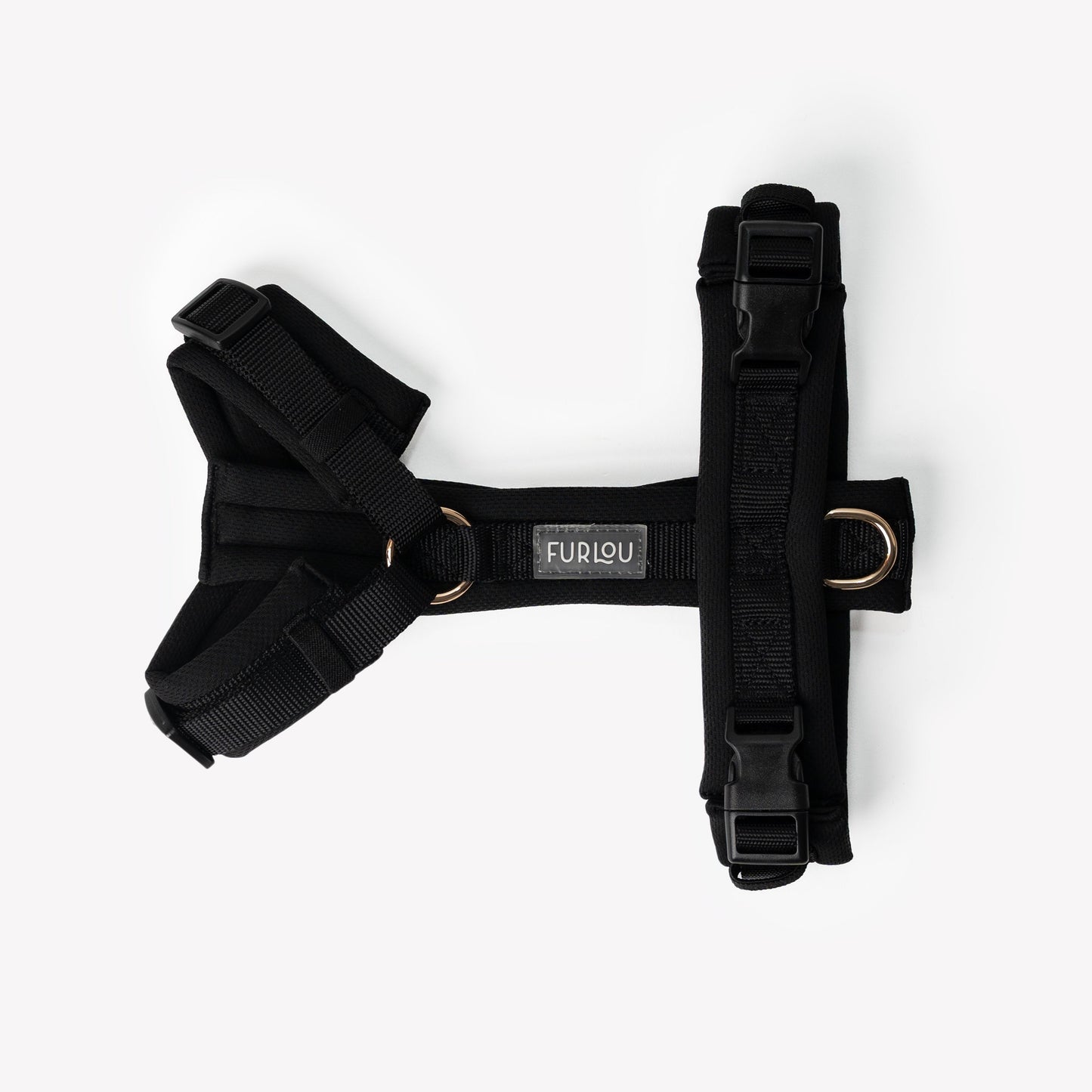 Black - Comfort Dog Harness Comfort Harness FURLOU