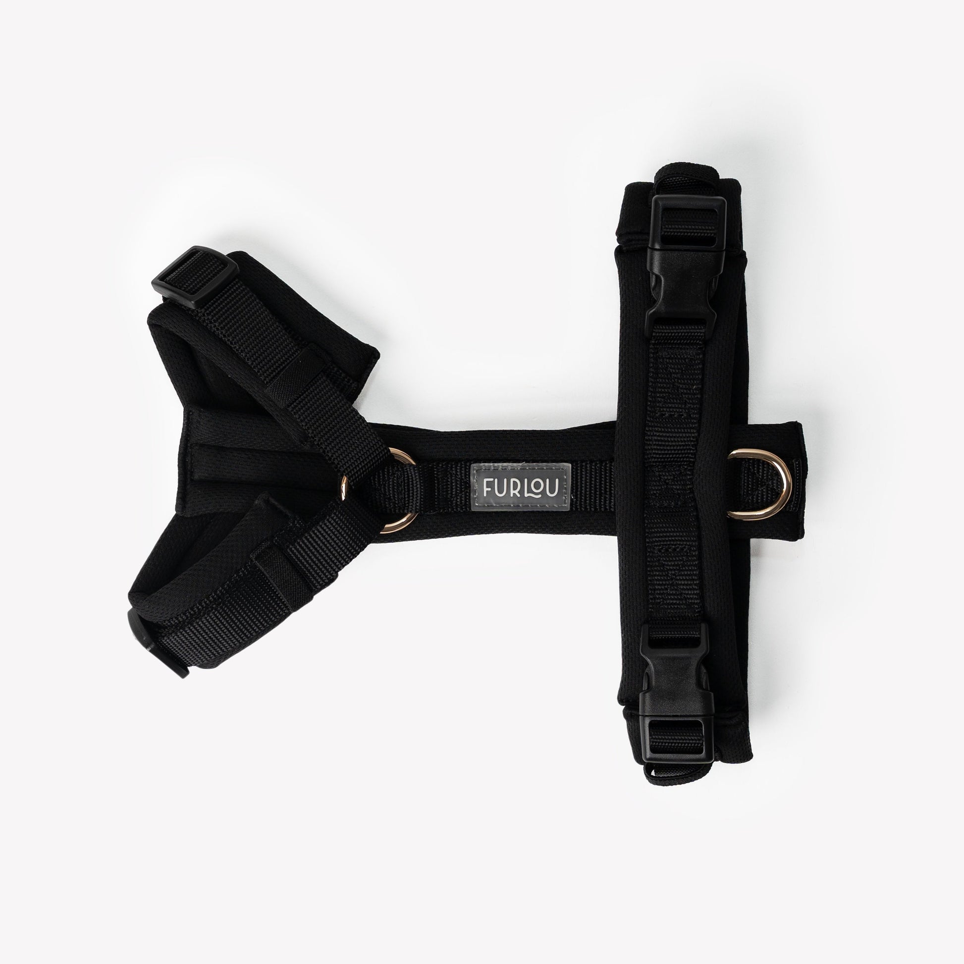 Black - Comfort Dog Harness Comfort Harness FURLOU