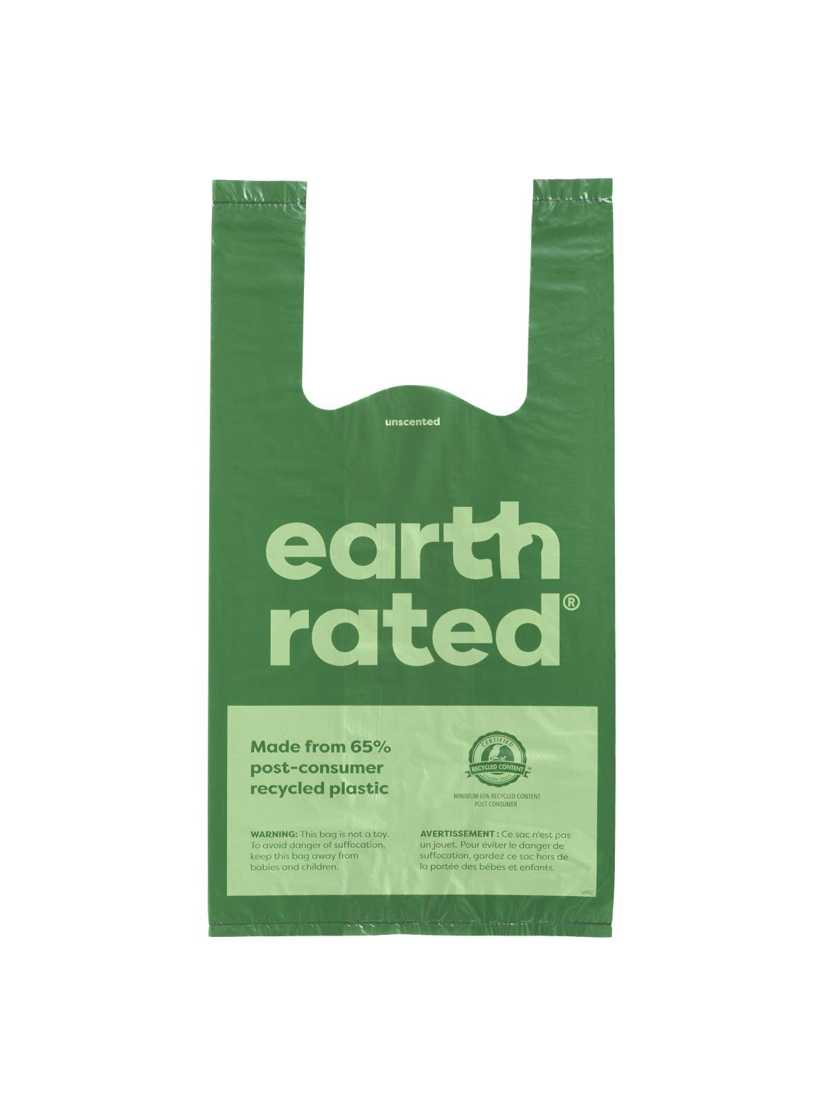 Earth Rated Unscented Easy-Tie Handle Bags 120ct Pet Palette Distribution