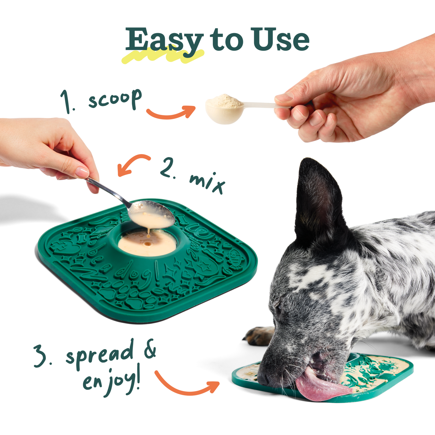 LickMat LickMix - Bacon & Cheese Woof
