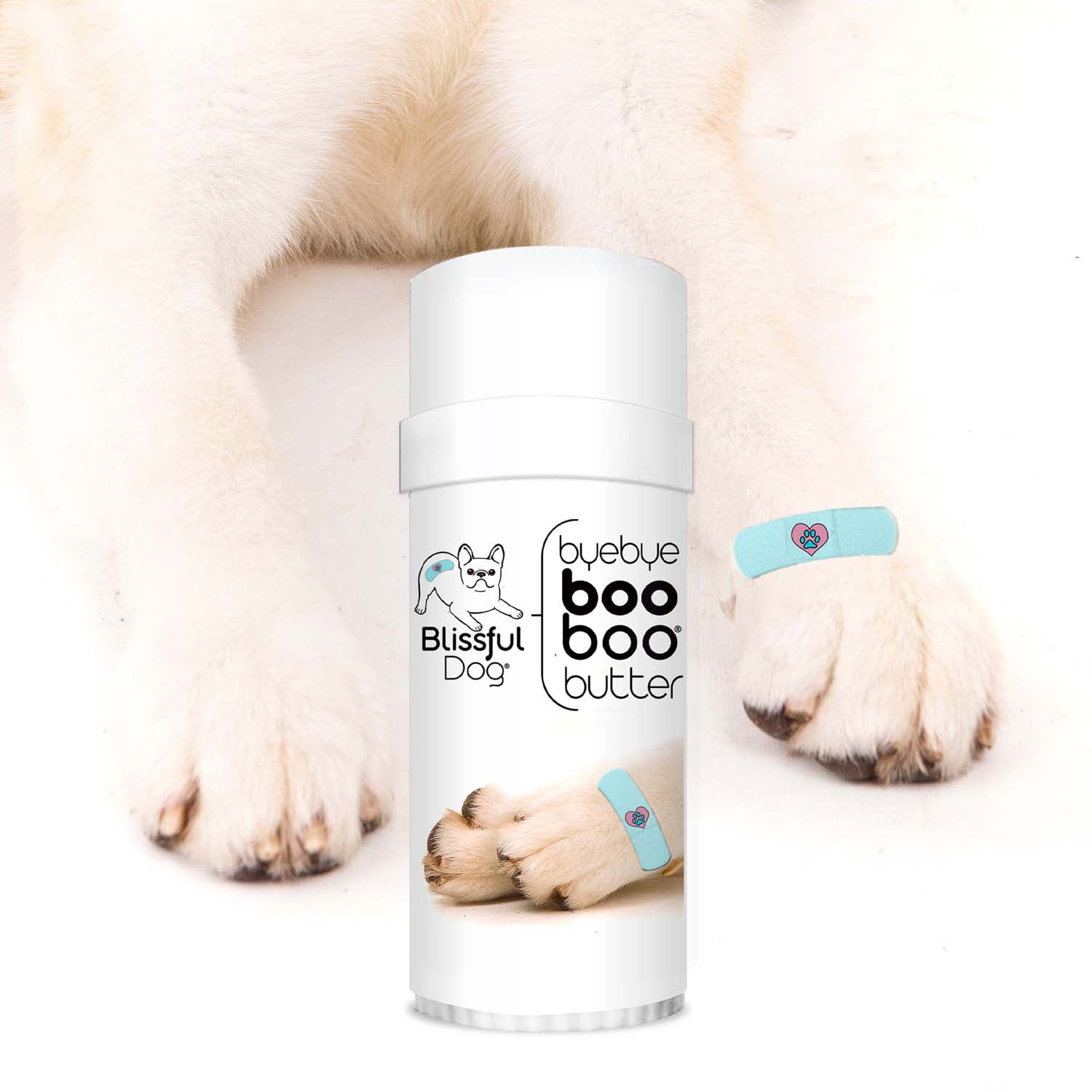 1 Dog Bye Bye Boo Boo Butter 2.25 OZ TUBE BOO BOO BUTTER The Blissful Dog