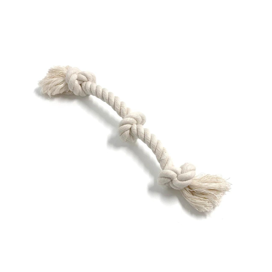 Boba & Vespa 100% Organic Cotton Rope Dog Toy - 5 Sizes Dog Ropes The Kind Pet