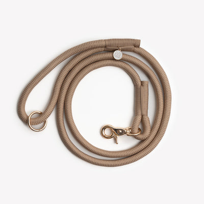 'Sand' - Braided Rope Leash Regular Braided Leash FURLOU