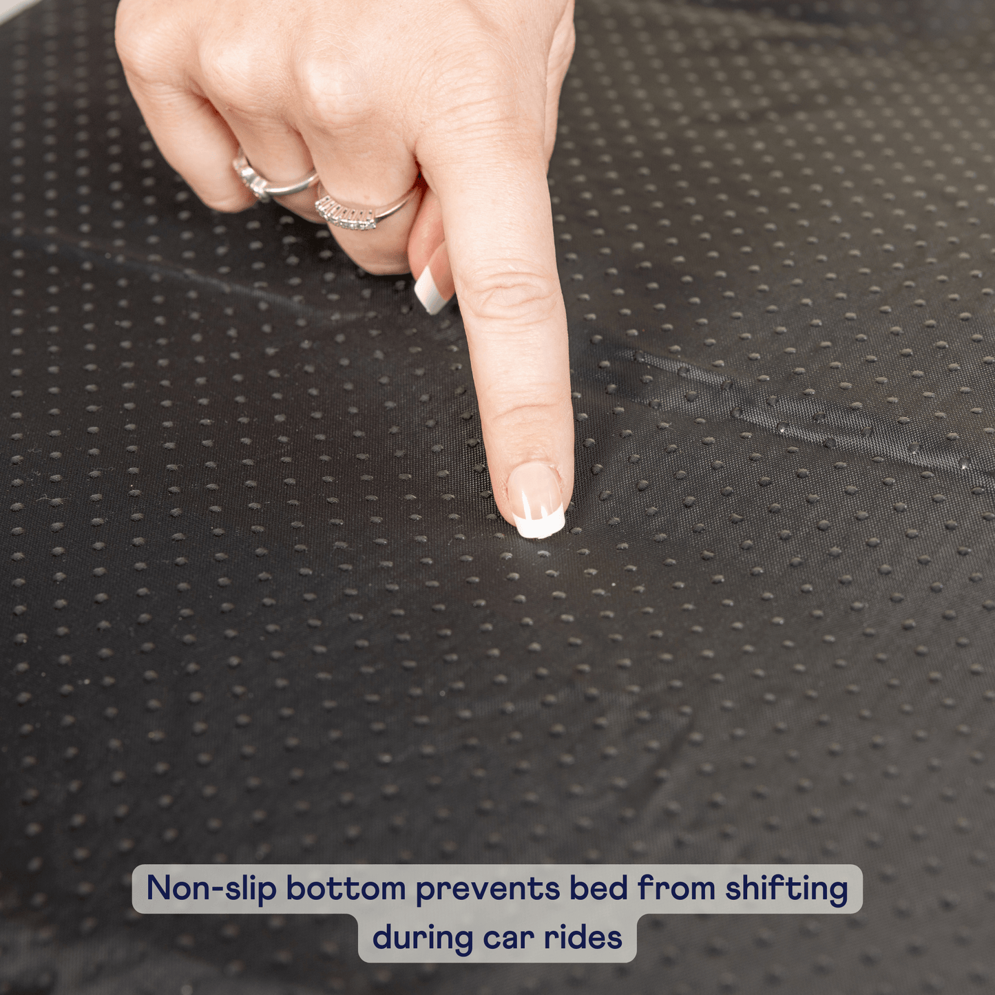PupProtector™ Performance Tweed Memory Foam Dog Car Bed Travel Paw
