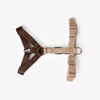Brown and Tan - Dog Harness Strap Harness FURLOU