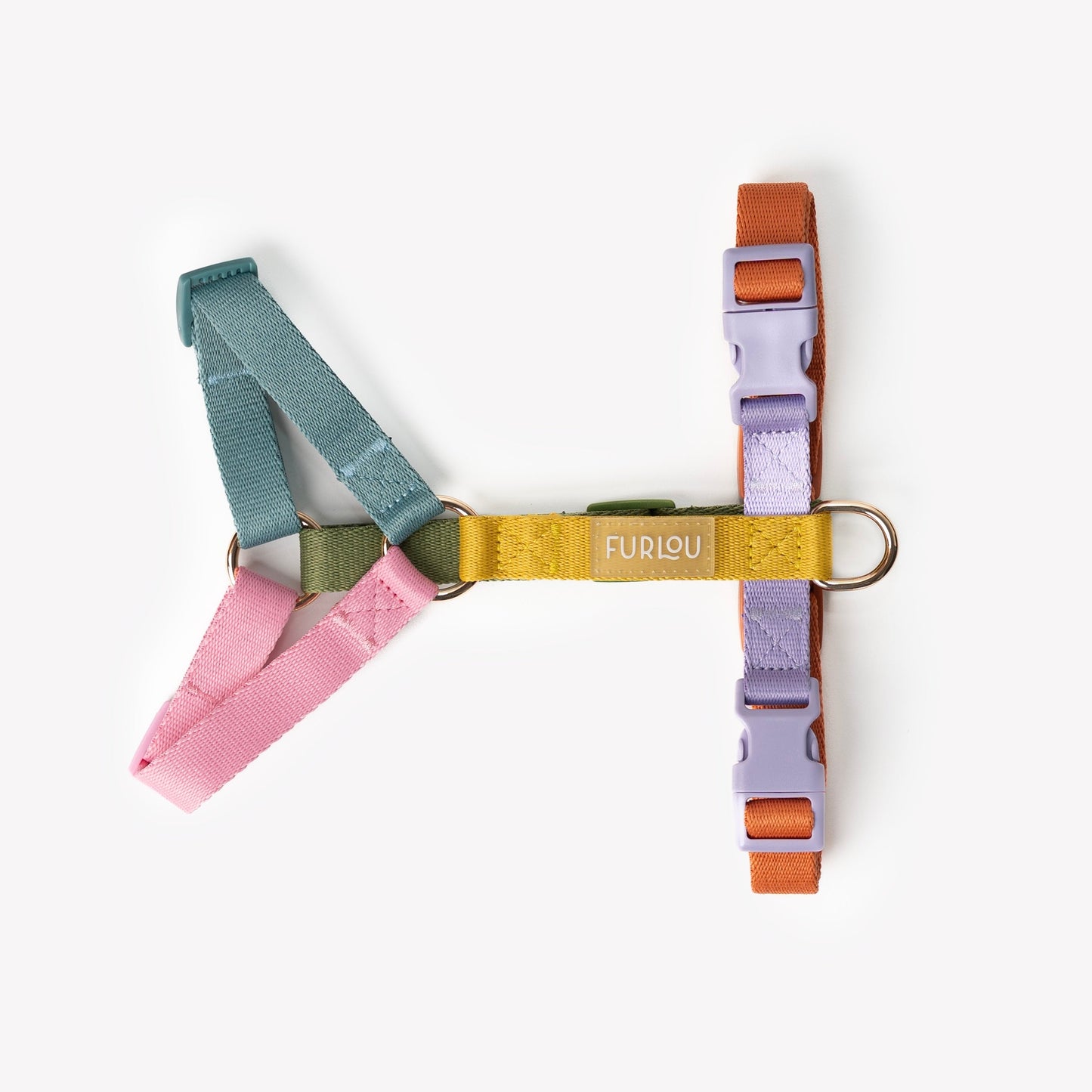 Rainbow - Dog Harness Strap Harness FURLOU