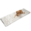 PupProtector™ Waterproof Bed Runner - White with Brown Accents Dog Blanket Paw.com