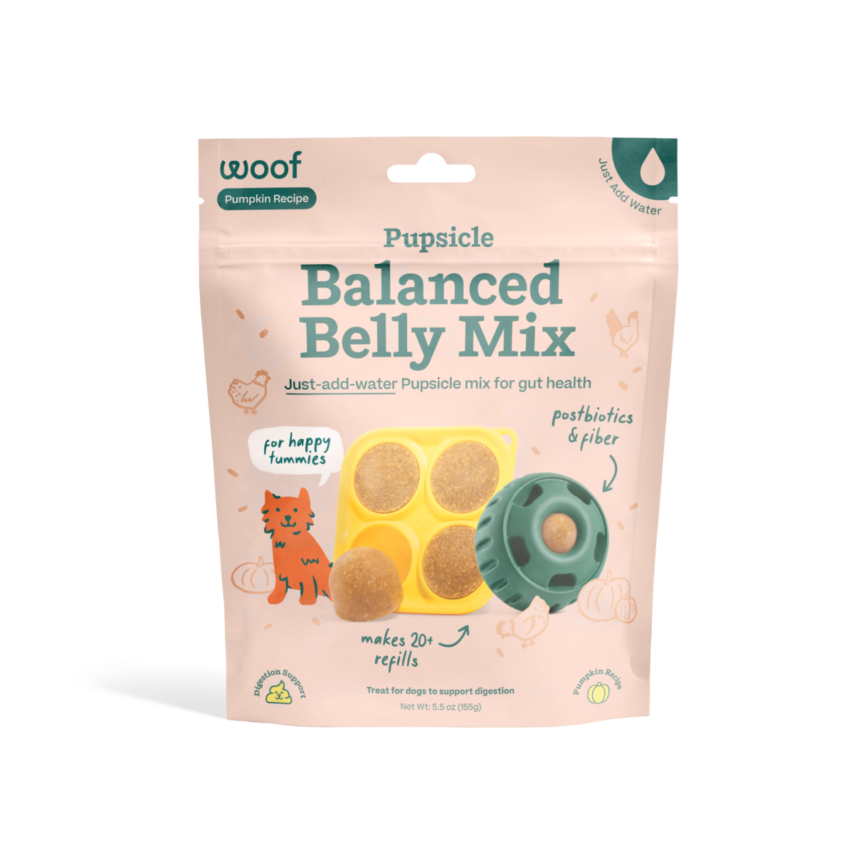 Pupsicle Treat Mix - Balanced Belly Woof