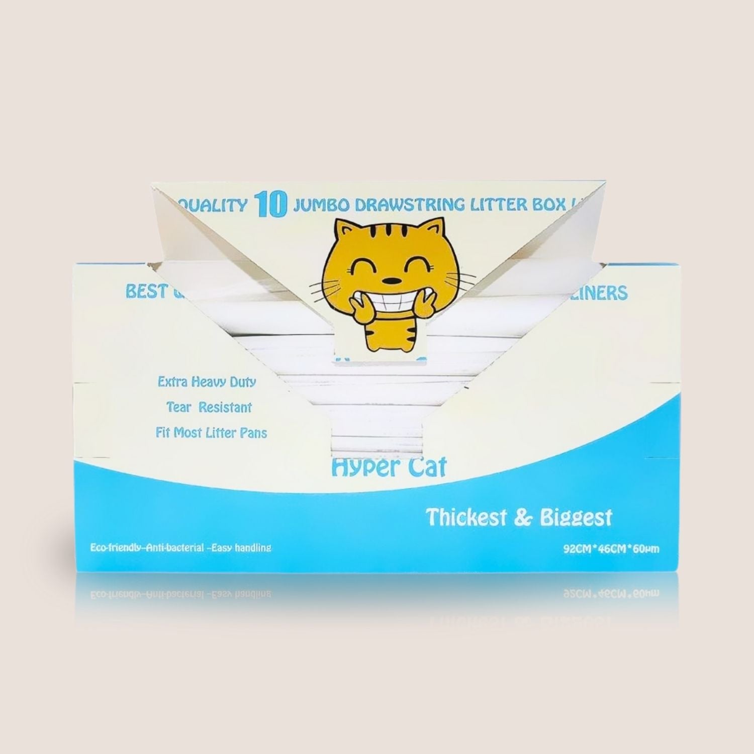 Jumbo Cat Litter Box Liners 10 Count Pet N Pet ®