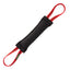 Viper French Linen Tug Black 12in L x 2in W Dog Toys Dogline