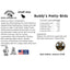 Whole Quail for Carnivore Pets - Premium Quality Natural Pet Treats Quail - Natural Prey Feeding Quail - Freeze-Dried for Essential Nutrients and Enzymes Small Size 5 Count Quailz.com by Undique LLC