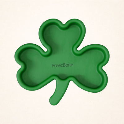 FreezShamrock - Premium Enrichment Toy Green FOR 50–140+ LB DOGS Freezbone
