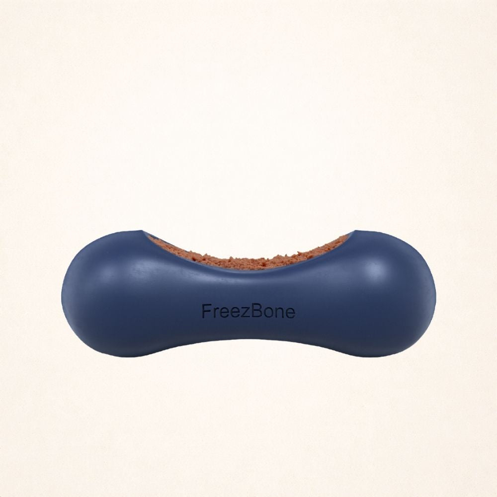 Freezstick - Indestructible Enrichment Chew Navy Freezbone