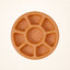 FreezWheel - Durable Interactive Chew FOR 25–75 LB DOGS Orange Freezbone