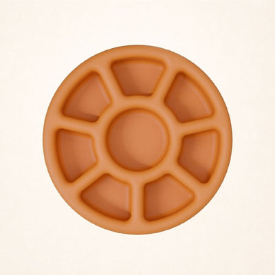 FreezWheel - Durable Interactive Chew FOR 25–75 LB DOGS Orange Freezbone
