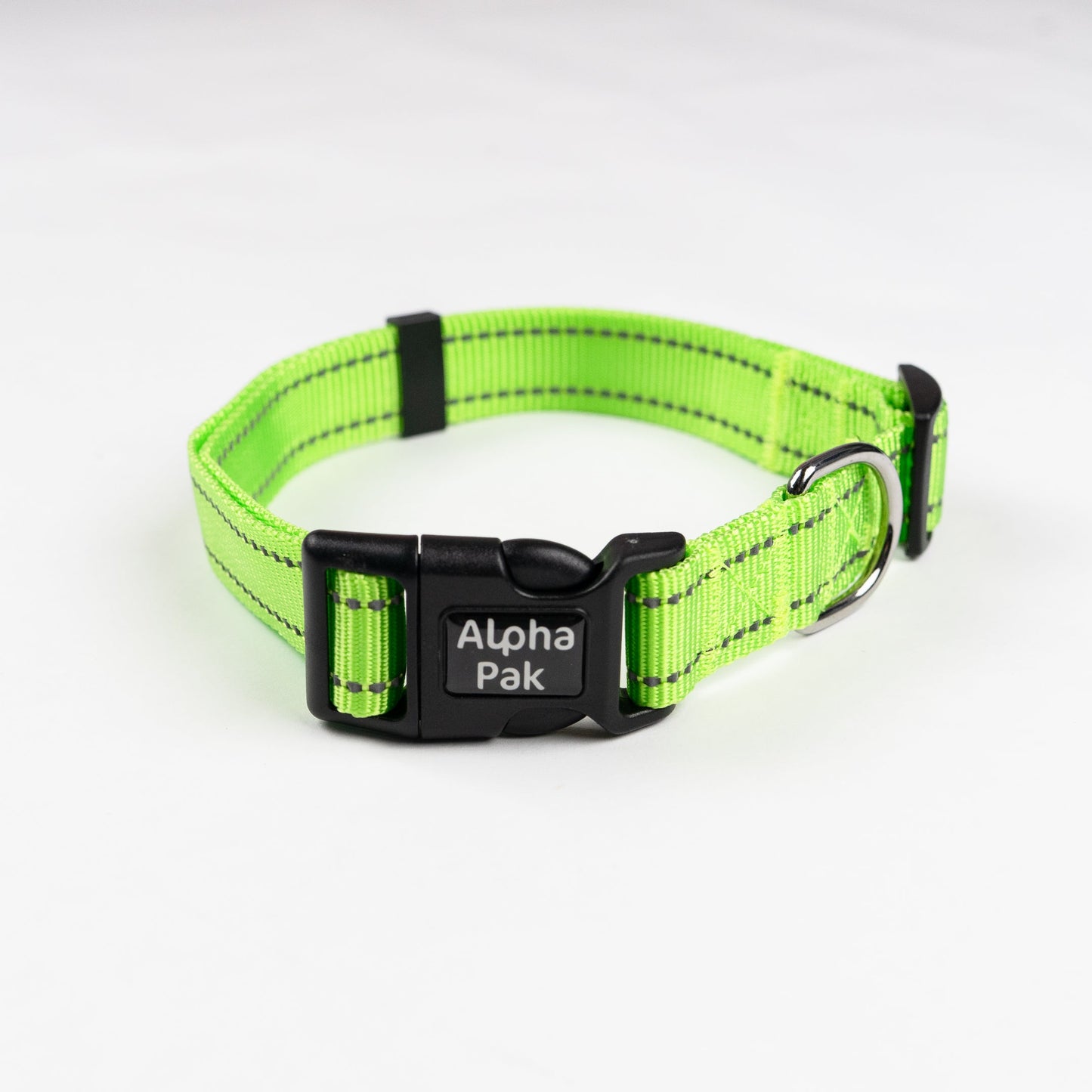 Everyday Adventure Dog Collar Kiwi Green COLLARS Alpha Pak
