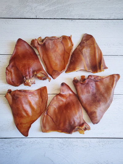 Pig Ears Whole 1lb Naked Beasts