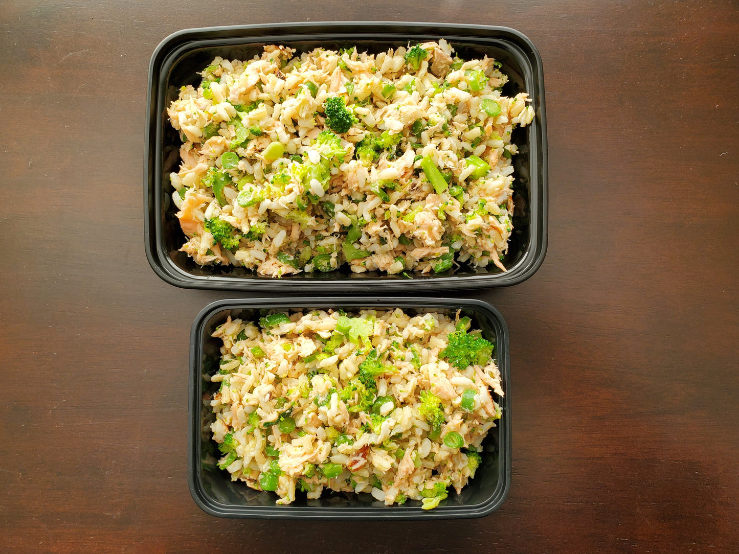 Chicken and Salmon Combo - case includes 24, 8oz meals Dog Food Din Din 4 Dogs