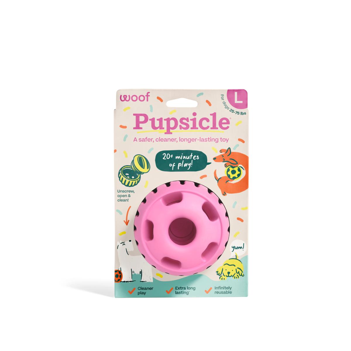 Party Pupsicle Pink Woof