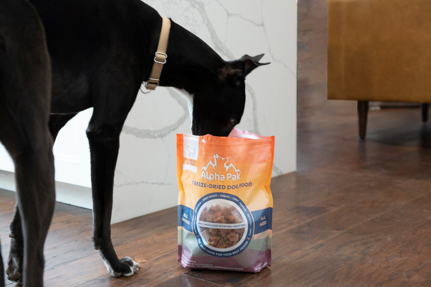 PREMIUM RAW FREEZE DRIED DOG FOOD BEEF freeze dried dog food Alpha Pak