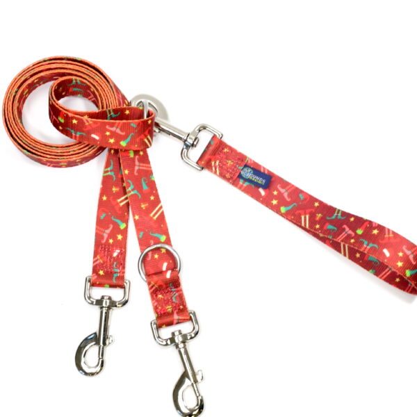 Elf Shoes Double Connection Leash – EarthStyle Euro Leash (longer version) 2 Hounds Design