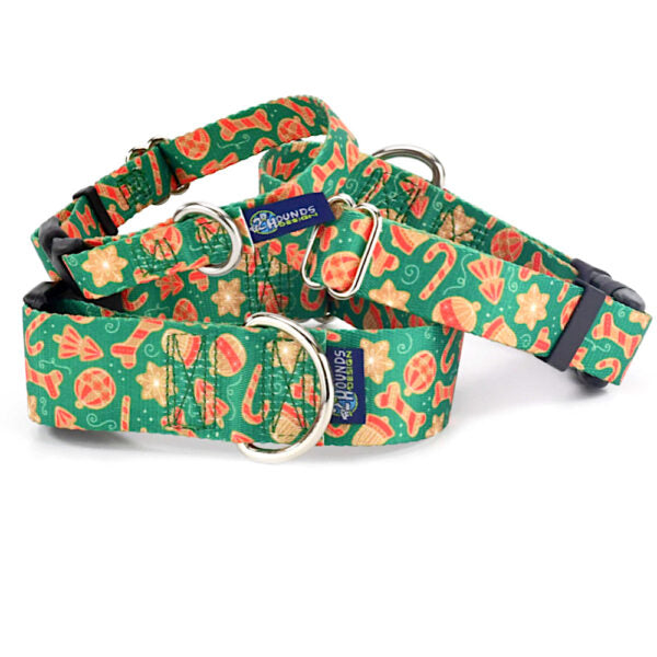 Holiday Cookies Christmas Dog Collar – EarthStyle 2 Hounds Design