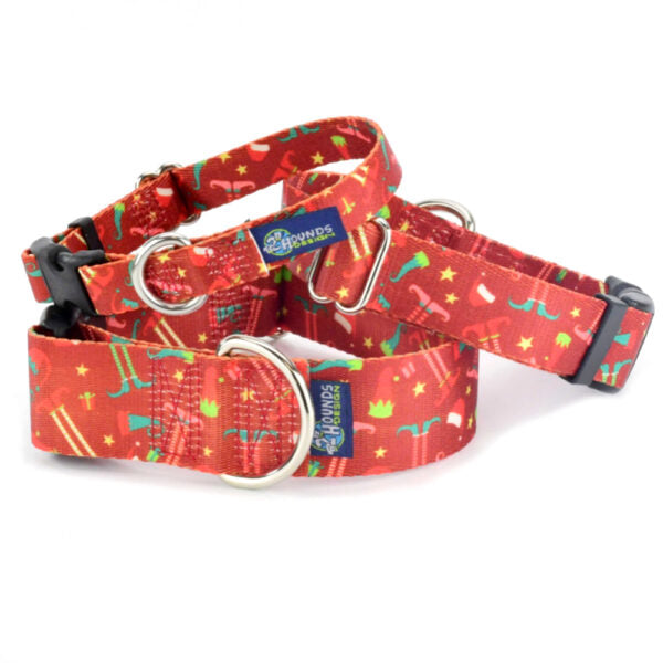 Elf Shoes Christmas Dog Collar – EarthStyle 2 Hounds Design