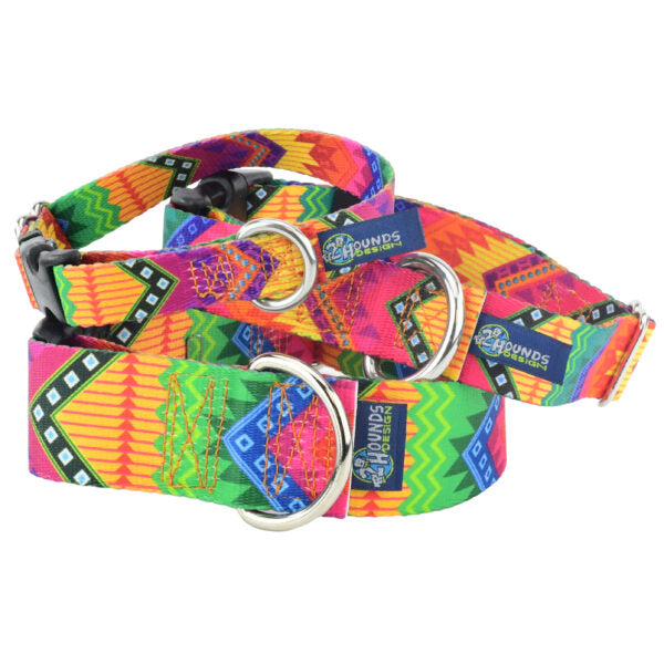BFF (Best Friends Forever) Buckle Martingale Dog Collar – EarthStyle 2 Hounds Design